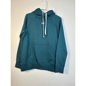 Under Armour‎ Pullover Hoddie Women's M Teal Casual Loose Fit NEW!